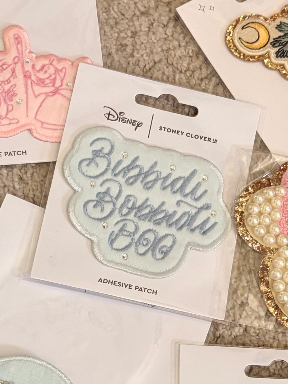 Stoney Clover Lane Cinderella Bibbidi Bobbidi Boo Patch